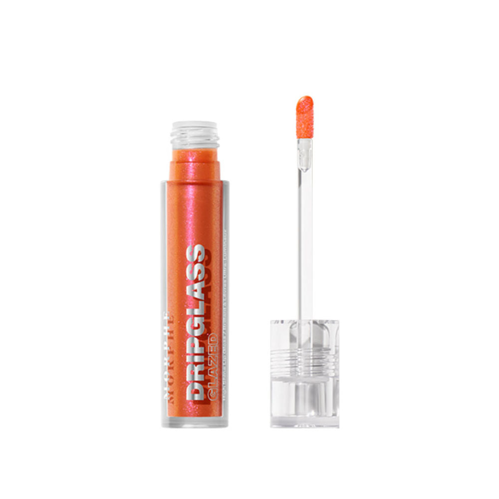 MORPHE Dripglass Glazed High Shine Lip Gloss - Peach Prism, 3.8ml, Buy from Indicrest