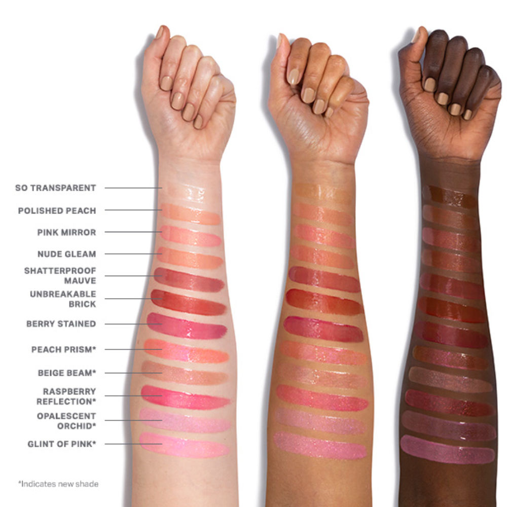 MORPHE Dripglass Glazed High Shine Lip Gloss - Peach Prism, 3.8ml