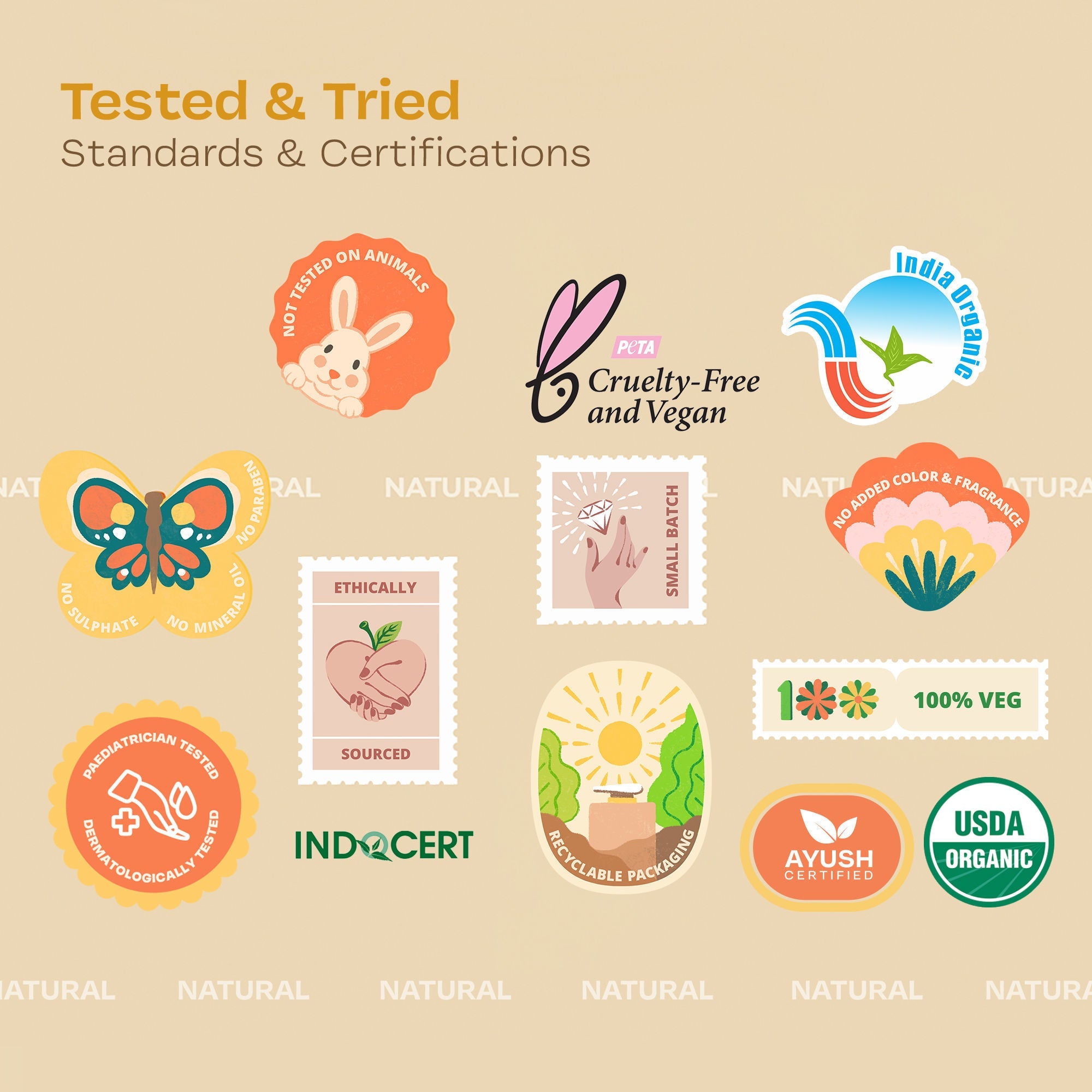 Maate Baby Shampoo from Green Gram & Fenugrek Extracts, Soap Free & Tear Free tural Cleanser, 400ml