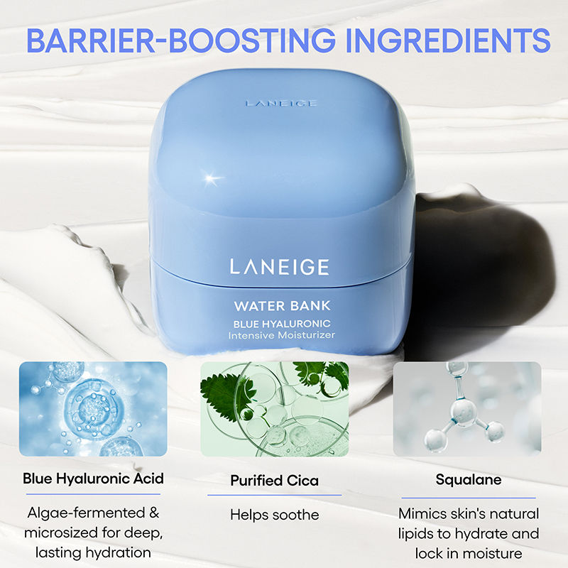 LANEIGE Water Bank Blue Hyaluronic Intensive Moisturizer, 50ml