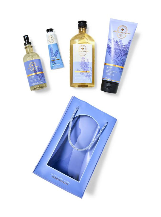 Bath & Body Works Lavender Vanilla Gift Bag Set, Set of 4 Buy at Indicrest
