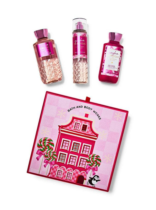 Bath & Body Works Gingham Gorgeous Gift Box Set, Set of 3 Buy at Indicrest