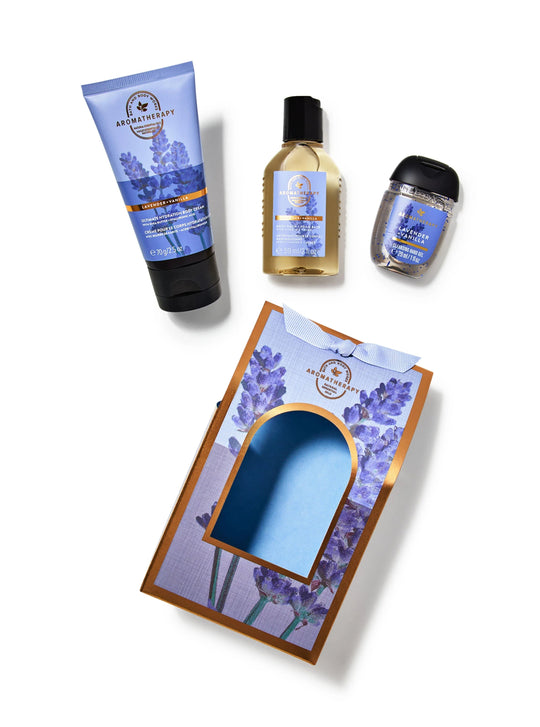 Bath & Body Works Lavendar Vanilla Tent Gift, Set of 3 Buy at Indicrest