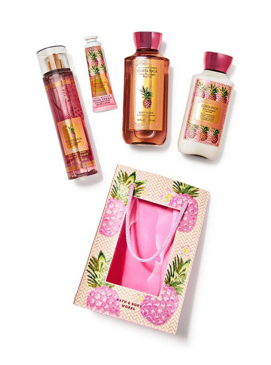 Bath & Body Works Pink Pineapple Sunrise Gift Set, Set of 4 Buy at Indicrest