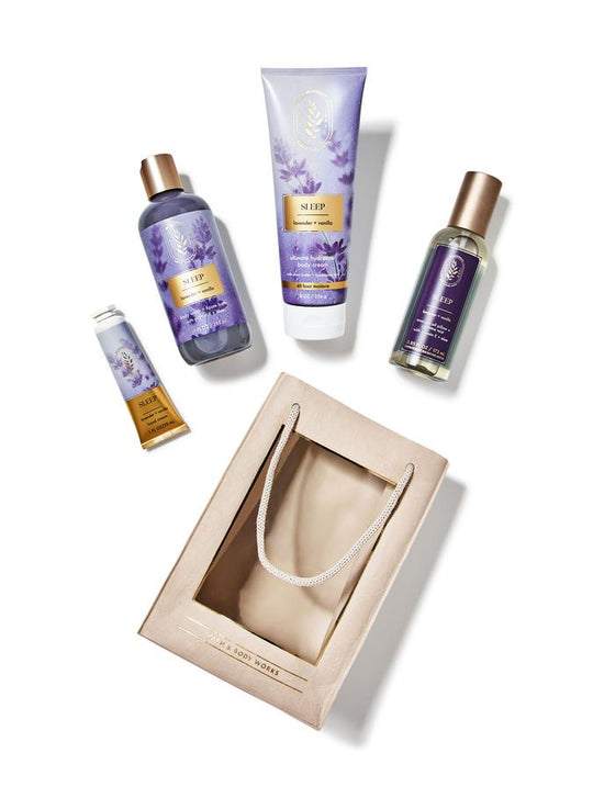 Bath & Body Works Lavender Vanilla Gift Set, Set of 4 Buy at Indicrest