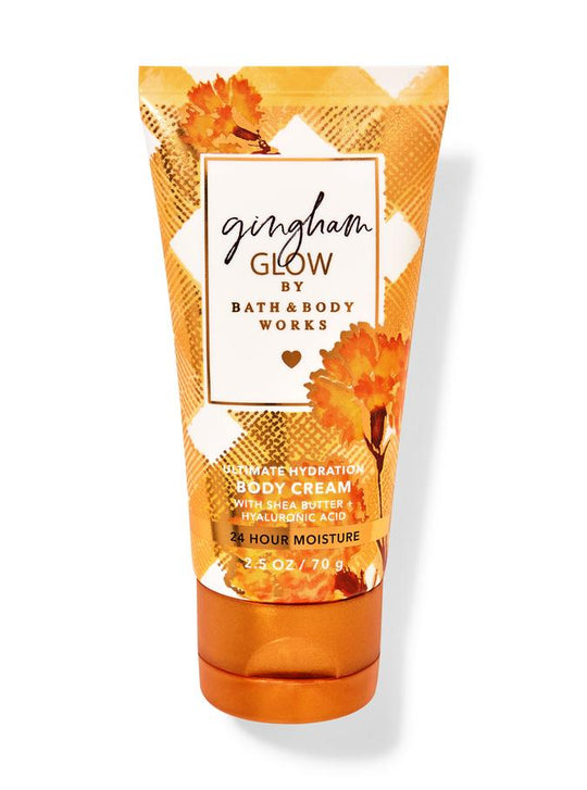 Bath & Body Works Gingham Glow Travel Size Ultimate Hydration Body Cream, 70 g / 2.5 oz Buy at Indicrest