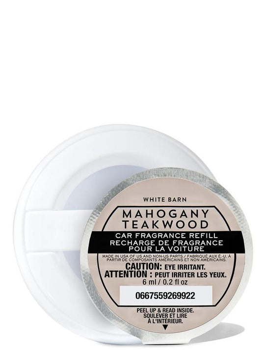 Bath & Body Works Mahogany Teakwood Car Fragrance Refill, 6 ml / 0.2 fl oz Buy at Indicrest