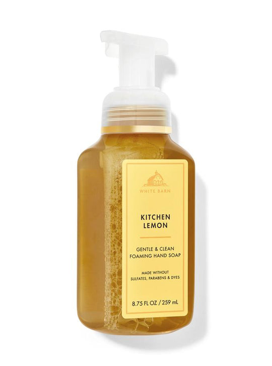 Bath & Body Works Kitchen Lemon Gentle & Clean Foaming Hand Soap, 259 ml / 8.75 fl oz Buy at Indicrest