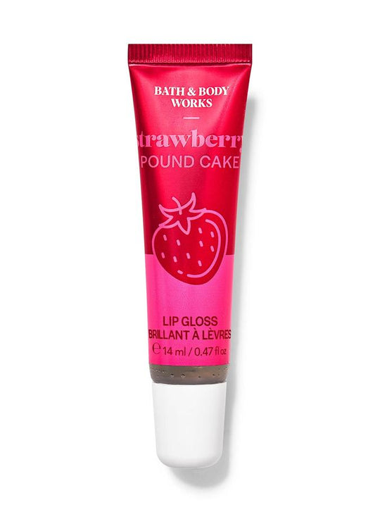 Bath & Body Works Strawberry Pound Cake Lip Gloss, 14 ml / 0.47 fl oz Buy at Indicrest