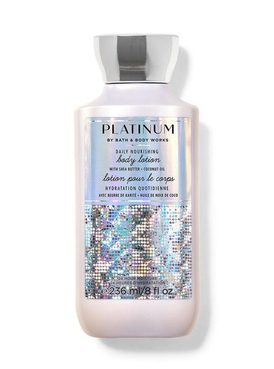 Bath & Body Works Platinum Daily Nourishing Body Lotion, 236 ml / 8 fl oz Buy at Indicrest