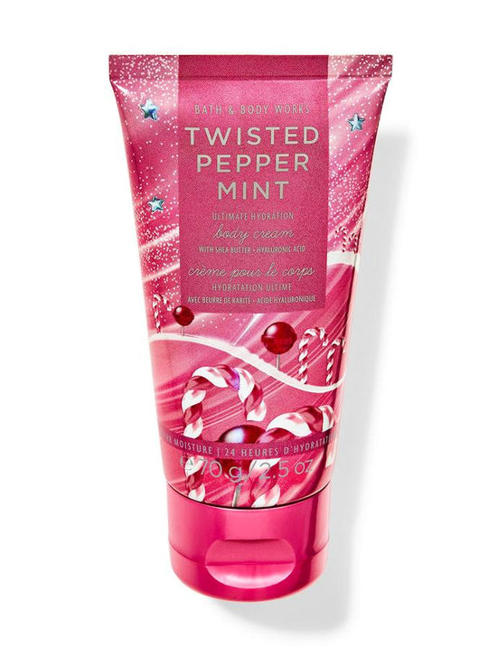 Bath & Body Works Twisted Peppermint Travel Size Ultimate Hydration Body Cream, 70 g / 2.5 oz Buy at Indicrest