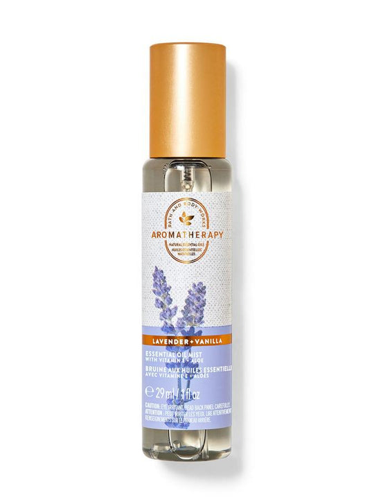 Bath & Body Works Lavender Vanilla Travel Size Essential Oil Mist, 29 ml / 1 fl oz Buy at Indicrest
