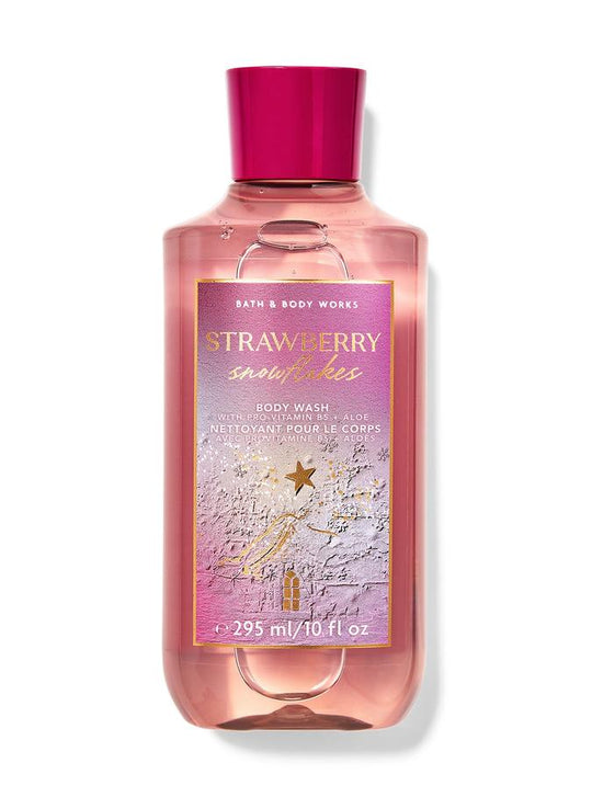 Bath & Body Works Strawberry Snowflakes Body Wash, 295 ml / 10 fl oz Buy at Indicrest