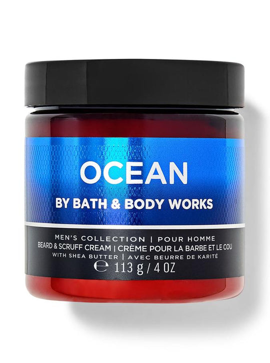 Bath & Body Works Ocean Beard & Scruff Cream, 113 g / 4 oz Buy at Indicrest