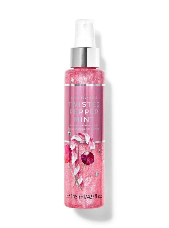 Bath & Body Works Twisted Peppermint Diamond Shimmer Mist, 145 ml / 4.9 fl oz Buy at Indicrest