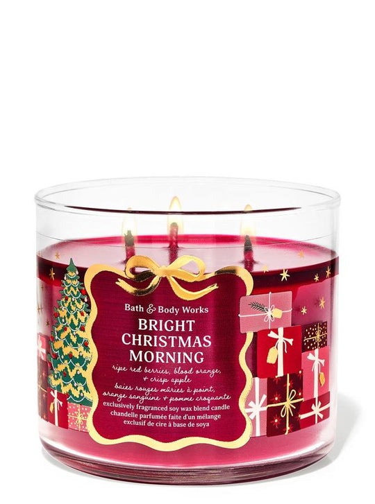 Bath & Body Works Bright Christmas Morning 3-Wick Candle, 411 g/14.5 oz Buy at Indicrest
