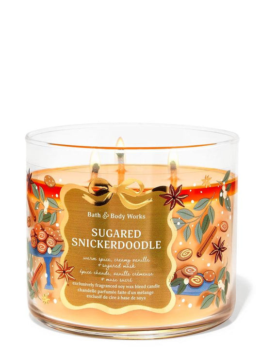 Bath & Body Works Sugared Snickerdoodle 3-Wick Candle, 411 g/14.5 oz Buy at Indicrest