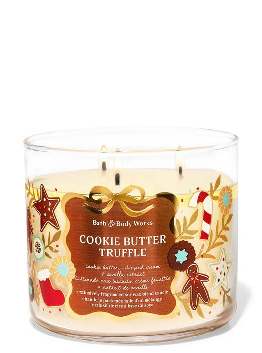 Bath & Body Works Cookie Butter Truffle 3-Wick Candle, 411 g/14.5 oz Buy at Indicrest