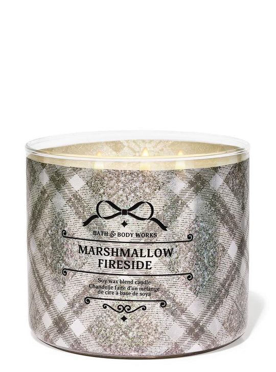 Bath & Body Works Marshmallow Fireside 3-Wick Candle, 411 g/14.5 oz Buy at Indicrest