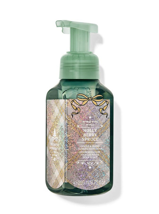 Bath & Body Works Holly Berry Spruce Gentle & Clean Foaming Hand Soap, 259 ml / 8.75 Fl oz Buy at Indicrest