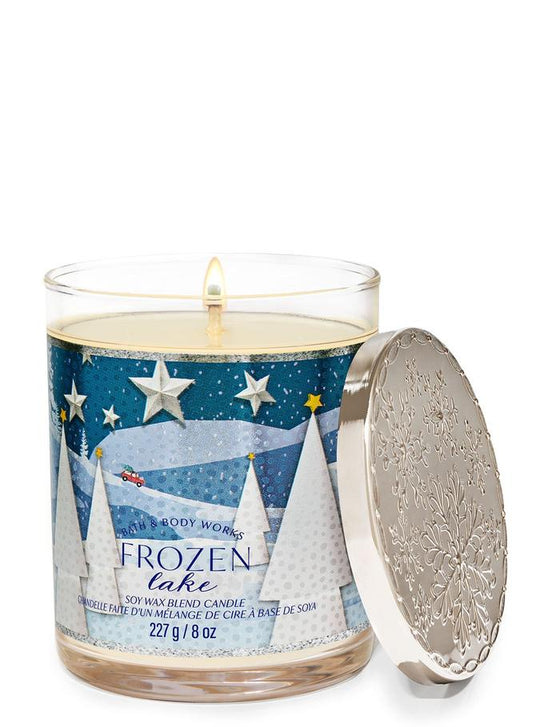 Bath & Body Works Frozen Lake Single Wick Candle, 227 g / 8 oz Buy at Indicrest