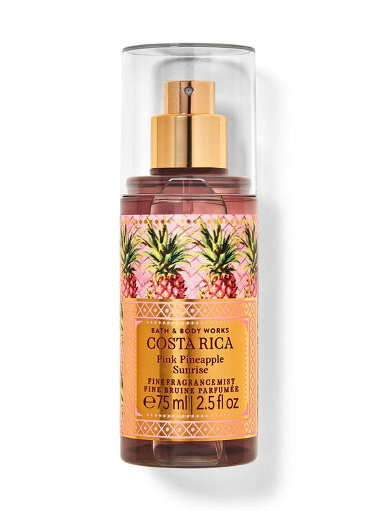 Bath & Body Works Costa Rica Pink Pineapple Sunrise Travel Size Fine Fragrance Mist, 75 ml / 2.5 fl oz Buy at Indicrest