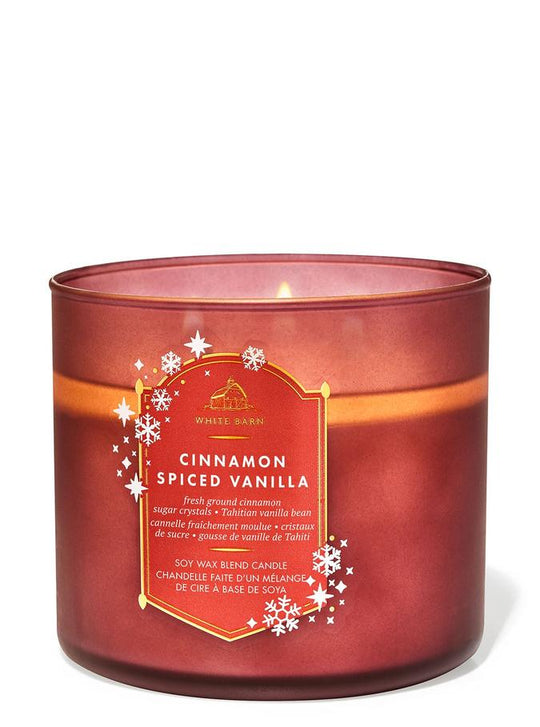 Bath & Body Works Cinnamon Spiced Vanilla 3-Wick Candle, 411 g/14.5 oz Buy at Indicrest