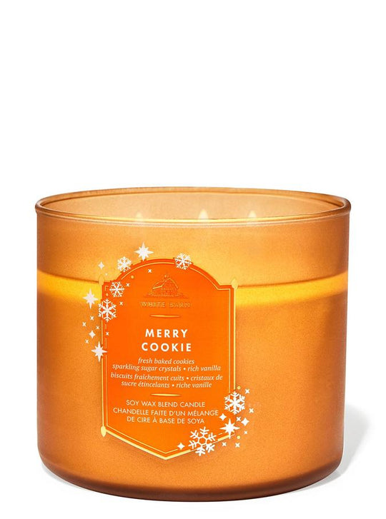 Bath & Body Works Merry Cookie 3-Wick Candle, 411 g/14.5 oz Buy at Indicrest
