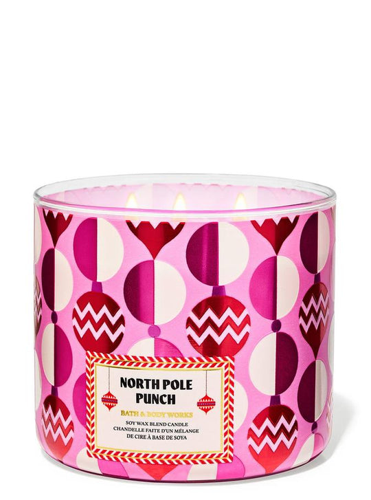 Bath & Body Works North Pole Punch 3-Wick Candle, 411 g/14.5 oz Buy at Indicrest