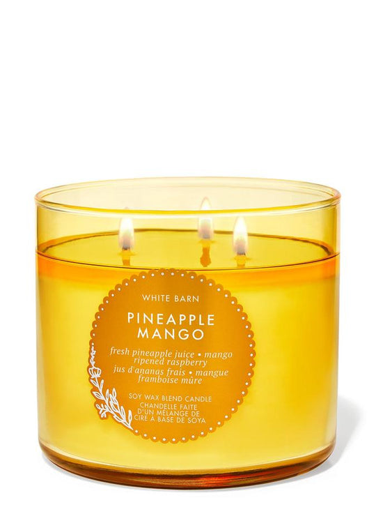 Bath & Body Works Pineapple Mango 3-Wick Candle, 411 g/ 14.5 oz Buy at Indicrest