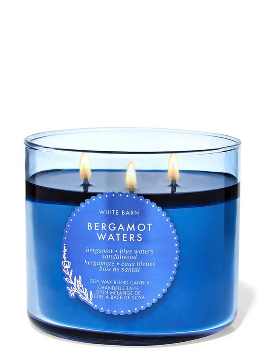 Bath & Body Works Bergamot Waters 3-Wick Candle, 411 g/ 14.5 oz Buy at Indicrest