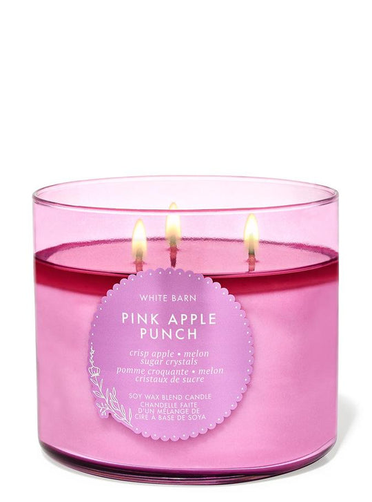 Bath & Body Works Pink Apple Punch 3-Wick Candle, 411 g/ 14.5 oz Buy at Indicrest