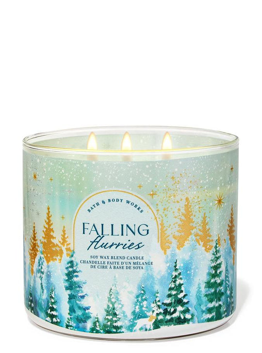 Bath & Body Works Falling Flurries 3-Wick Candle, 227 g / 8 oz Buy at Indicrest