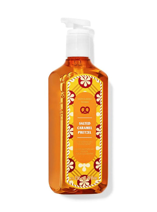 Bath & Body Works Salted Caramel Pretzel Cleansing Gel Hand Soap, 236 ml / 8 fl oz Buy at Indicrest