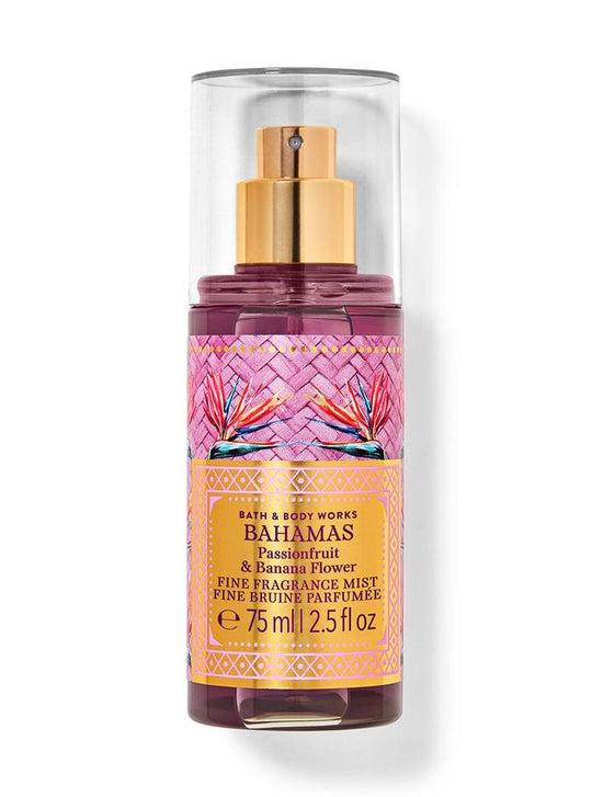 Bath & Body Works Bahamas Passionfruit Banana Flower Travel Size Fine Fragrance Mist, 75 ml / 2.5 fl oz Buy at Indicrest