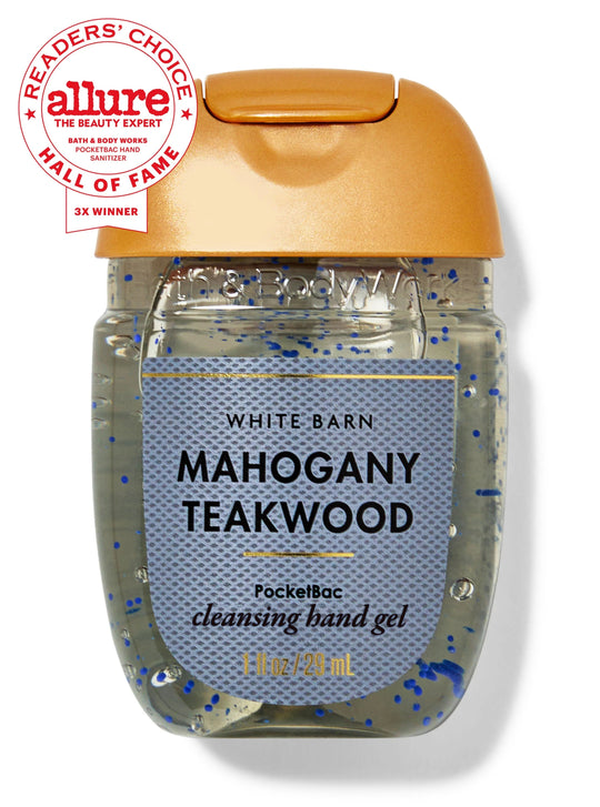 Bath & Body Works Mahogany Teakwood PocketBac Cleansing Hand Gel, 29 ml / 1 fl oz Buy at Indicrest