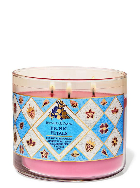 Bath & Body Works Picnic Petals 3-Wick Candle, 411 g/ 14.5 oz Buy at Indicrest