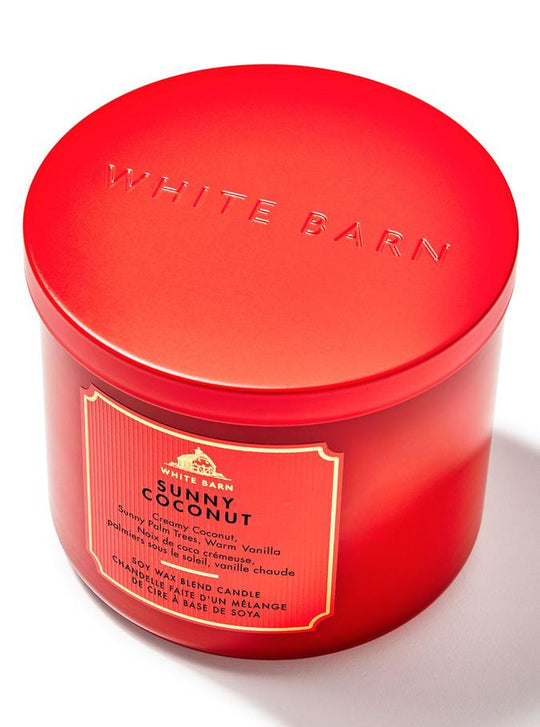 Bath & Body Works Sunny Coconut 3-Wick Candle, 411 g/ 14.5 oz Buy at Indicrest