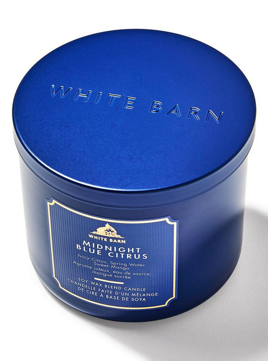 Bath & Body Works Midnight Blue Citrus 3-Wick Candle, 411 g/ 14.5 oz Buy at Indicrest
