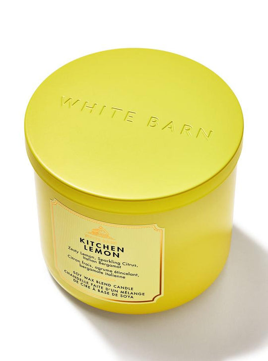 Bath & Body Works Kitchen Lemon 3-Wick Candle, 411 g/ 14.5 oz Buy at Indicrest