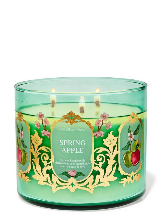 Bath & Body Works Spring Apple 3-Wick Candle, 411 g/ 14.5 oz Buy at Indicrest