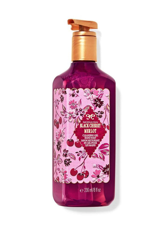 Bath & Body Works Black Cherry Merlot Cleansing Gel Hand Soap, 236 ml / 8 fl oz Buy at Indicrest
