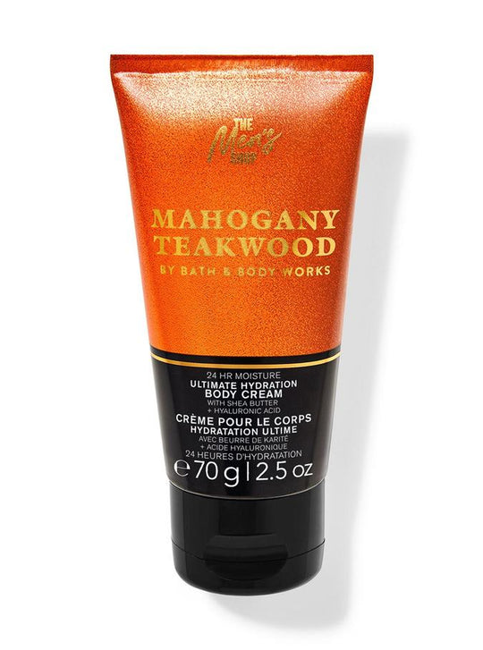 Bath & Body Works Mahogany Teakwood Travel Size Ultimate Hydration Body Cream, 70 g / 2.5 oz Buy at Indicrest