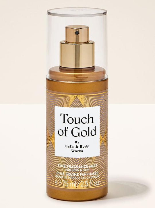 Bath & Body Works Touch of Gold Travel Size Fine Fragrance Mist, 75 ml / 2.5 fl oz Buy at Indicrest