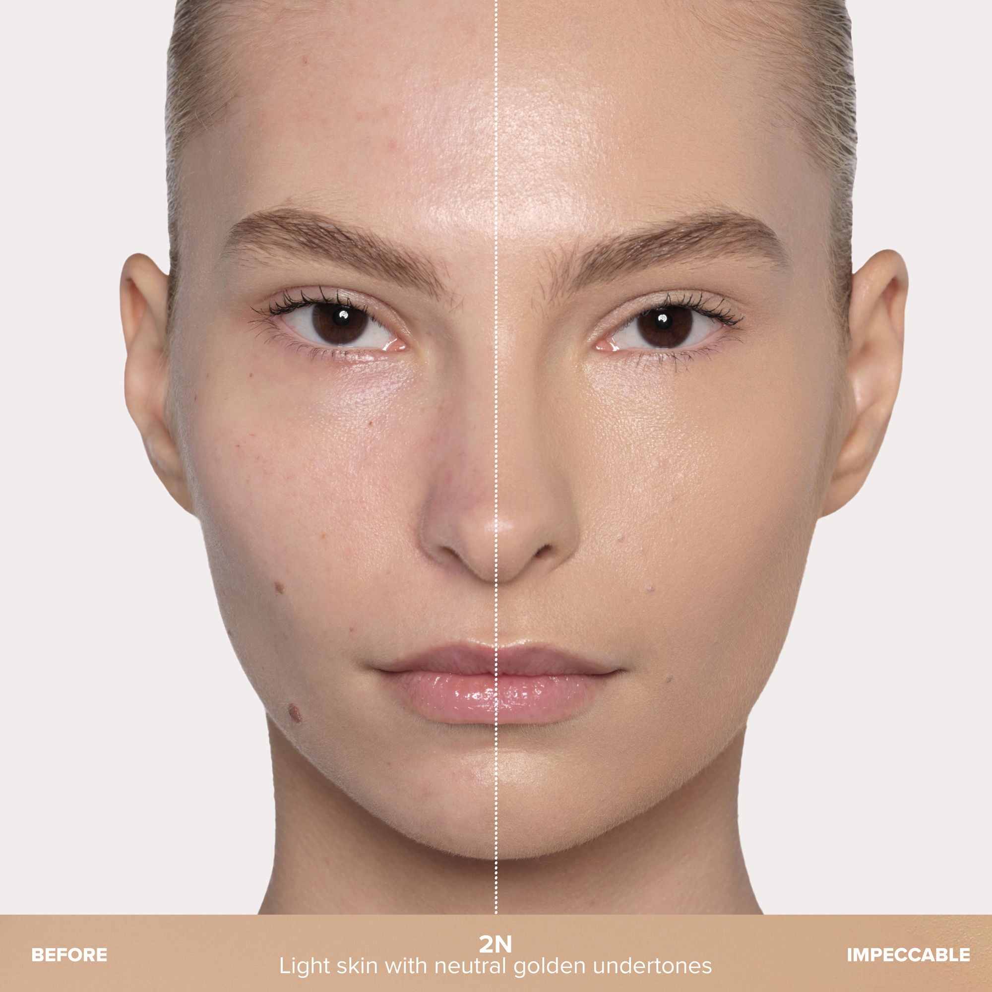 Anastasia Beverly Hills Impeccable Blurring Second Skin Matte Foundation - 2N, 35ml