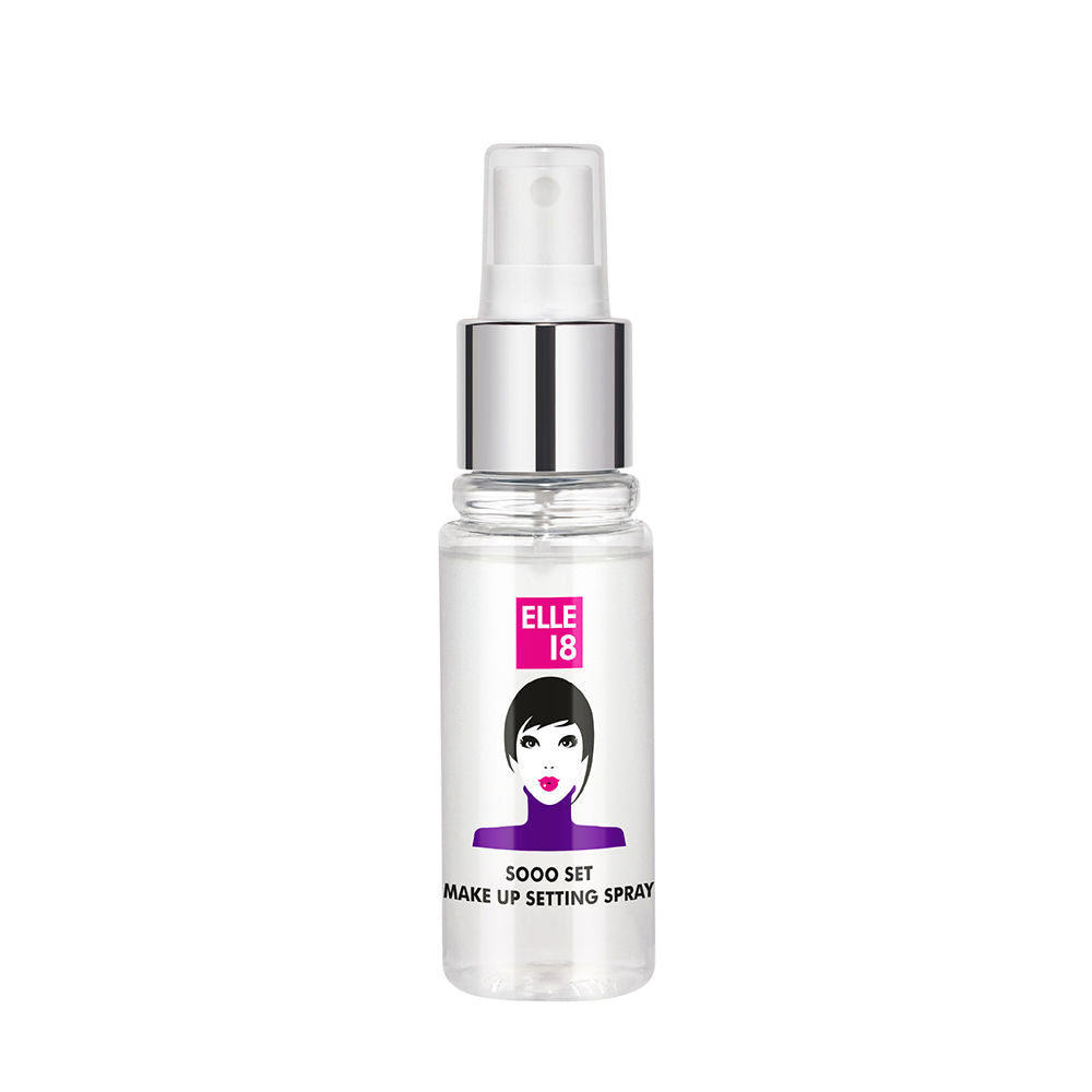 Elle 18 Hydrating Sooo Set Setting Spray With Niacimide For Moisturised Skin, 60ml Buy at Indicrest Image 9