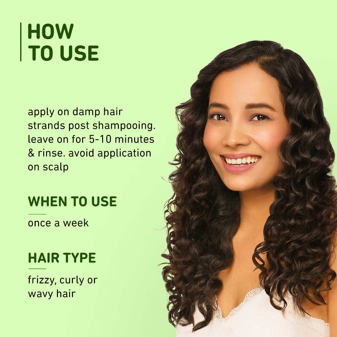 Plum Avocado Nourish-Up Hair Mask | Nourishes Hair | Retains Moisture, 80g Buy at Indicrest Image 4