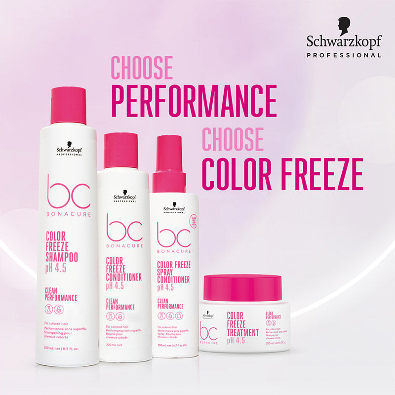 Schwarzkopf Professional Bonacure pH 4.5 Color Freeze Treatment, 450ml Buy at Indicrest Image 2