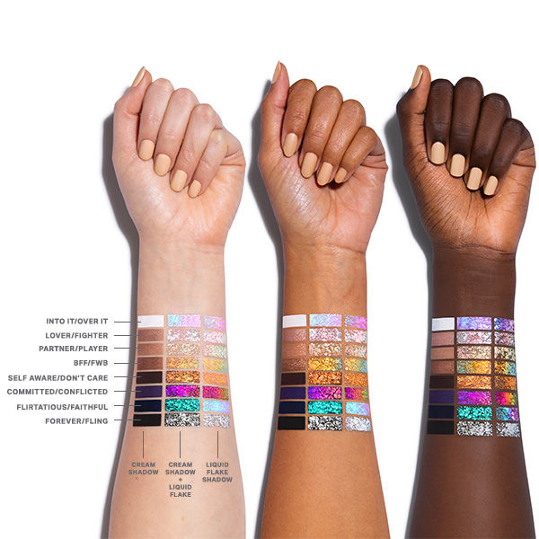 MORPHE Mixed Signals Dual-ended Cream & Liquid Eyeshadow Stick - Lover / Fighter, 1.9ml+0.8g