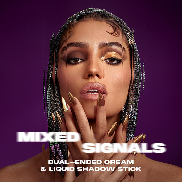 MORPHE Mixed Signals Dual-ended Cream & Liquid Eyeshadow Stick - Lover / Fighter, 1.9ml+0.8g